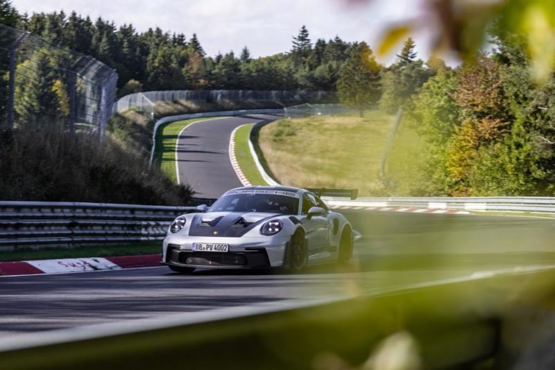 Porsche's new 992-generation 911 GT3 RS sets faster Nürburgring lap than 991 GT2 RS